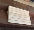 Handicap Ramps Wheelchair Ramp Wooden Threshold Ramp with Handle Handy Non-Slip Scooter Ramp for Doorway/Front Door/Garden Kerb Ramps Sturdy