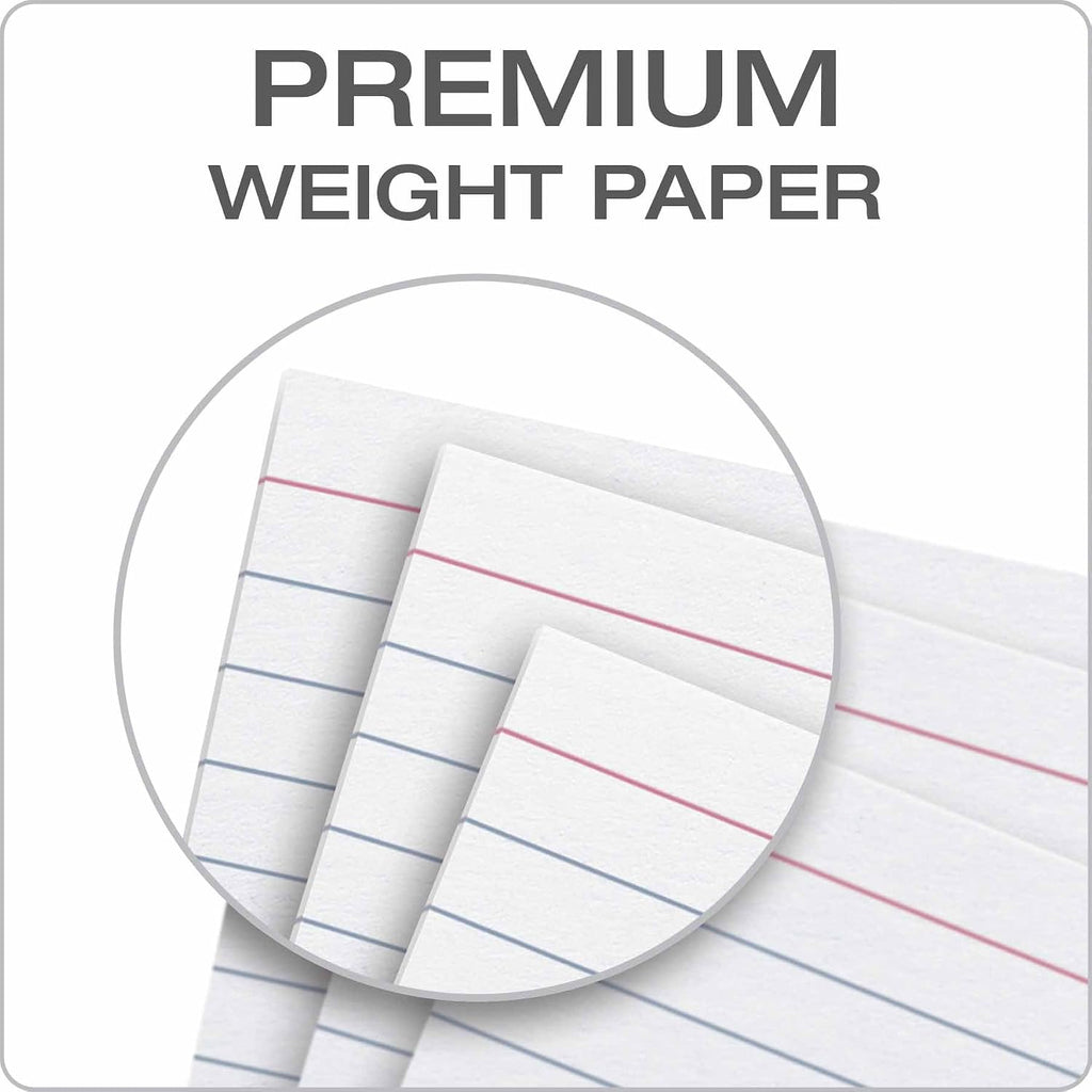 Oxford Ruled Index Cards, 3' x 5', White, 1,000 Cards (31) (Pack of 10)