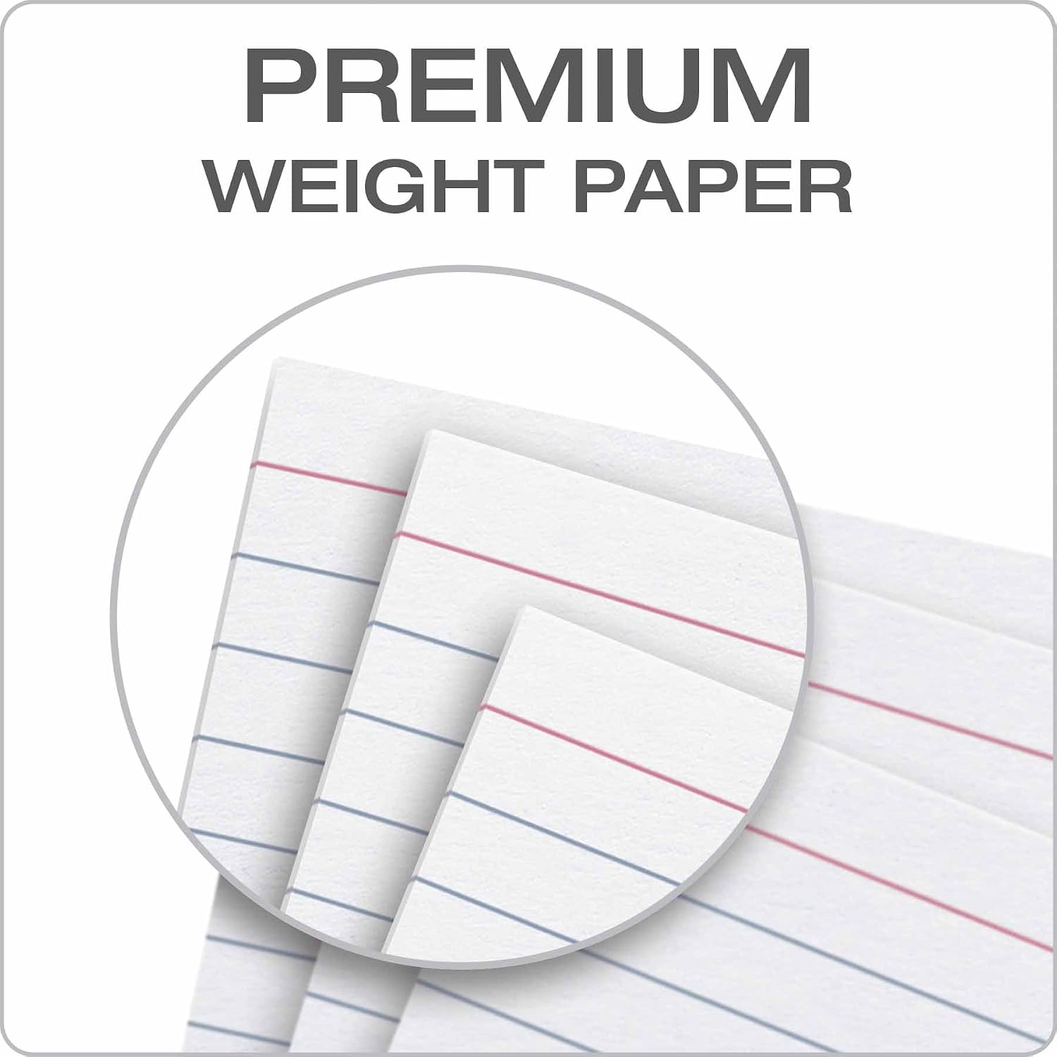 Oxford Ruled Index Cards, 3' x 5', White, 1,000 Cards (31) (Pack of 10)