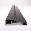 Heavy-Duty Aluminum Outswing Door Threshold, 5-5/8' Width, Black – Weatherproof, Energy-Efficient, Easy to Install – Commercial & Residential – 36', 48', 72' Sizes (48 inch)