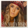 Lainey Wilson Signed Autograph Album Vinyl Record LP - Sayin' What I'm Thinkin' B with Beckett Authentication BAS COA - Country Music Beauty - Sexy Abby on Yellowstone - Tougher Sayin' What I'm Thinkin' Bell Bottom Country Whirlwind