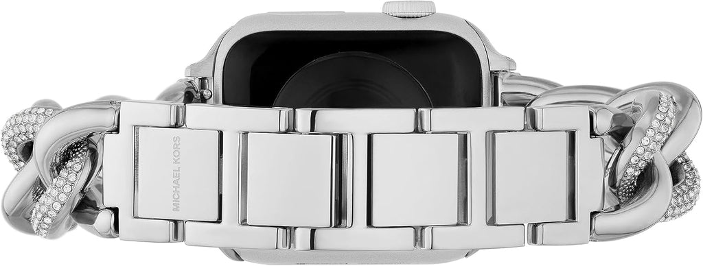 Michael Kors Band for Apple Watch; Stainless Steel Smart Watch Bands for Women; Compatible with Apple Watch 38mm, 40mm, 41mm