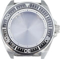 43.8mm Waterproof Watch Case 28.5mm Dial Ceramic Bezel Sapphire Crystal Compatible For NH35 NH36 NH38 4R36 Movement
