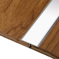 T Molding Floor Divider Strip, Aluminum Floor Transition Strips, 2in Wide Transition Cover Strip Carpet to Tile, Doorway Threshold for Joining Floor Gaps(Color:White)
