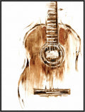 Amanti Art Framed Canvas Wall Art 42x32 Instrumental II by Ethan Harper, Framed Wall Art Canvas, Music Artwork, Modern Decor, Oversize Poster Painting for Living Room, Bedroom, Bathroom, Kitchen,
