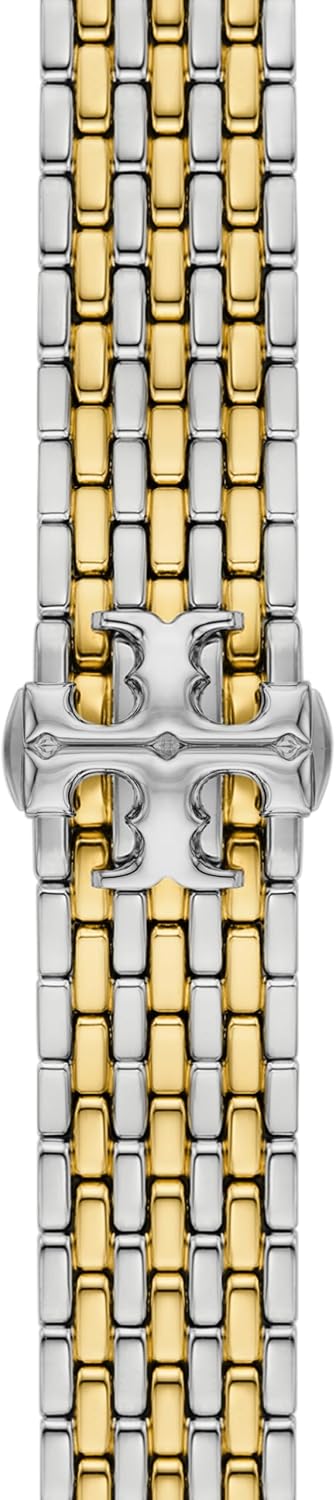 Tory Burch Women's Eleanor 38/40/41/42mm and 42/44/45/46mm Stainless Steel Band for Apple Watch®