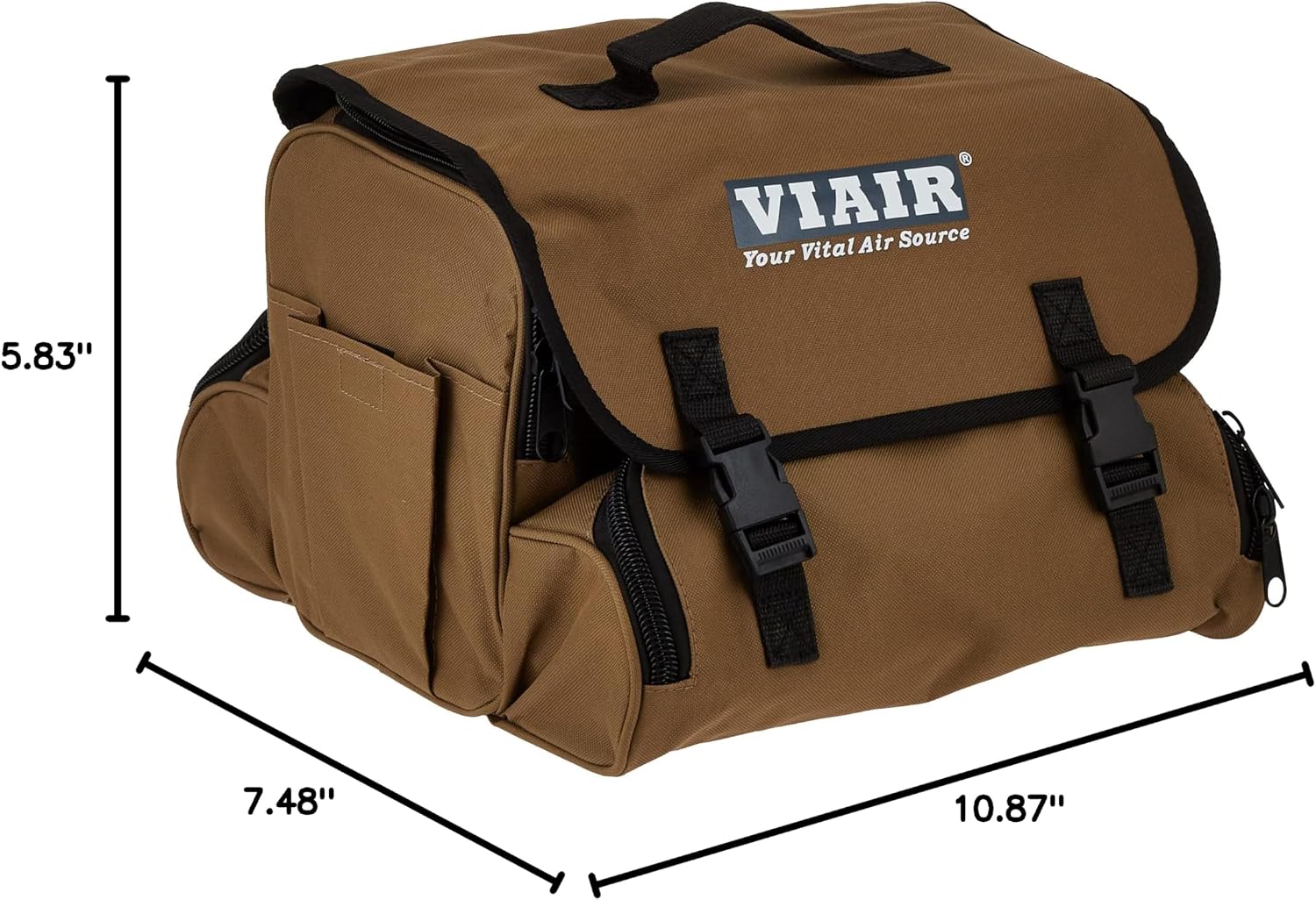 VIAIR 400P RV 12-Volt(12v) Automatic Portable Compressor Kit, RV Tire Inflator/Pump, For Class C Motorhomes, 150 PSI 40047