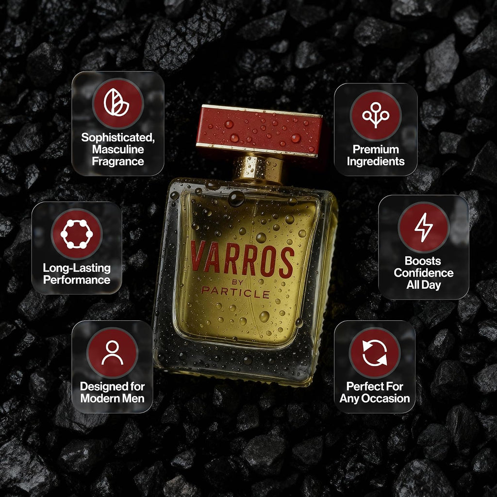 Particle Varros Cologne for Men 3.38 fl.oz Eau de Parfum