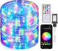 200FT Rope Lights for Outside, 610 LED String Light Outdoor Waterproof Plug in with Remote & APP Control, 16 Million Colors Changing Music Sync Fairy Lighting for Bedroom Indoor Christmas