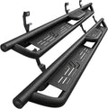 PZ 6' Running Boards Anti-Slip Side Steps Carbon Steel Compatible with Chevy Silverado 1500 Crew Cab 2019-2026,550LBS Steel No Drill Truck Running Boards Direct Fit Nerf Bar