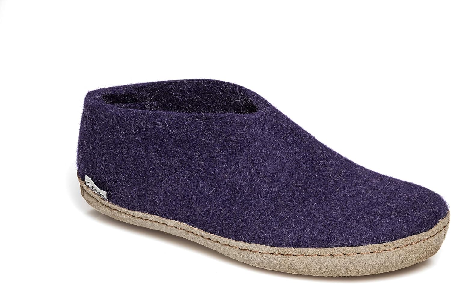Glerups 100% quality wool mix Shoe Slipper with leather sole - Unisex