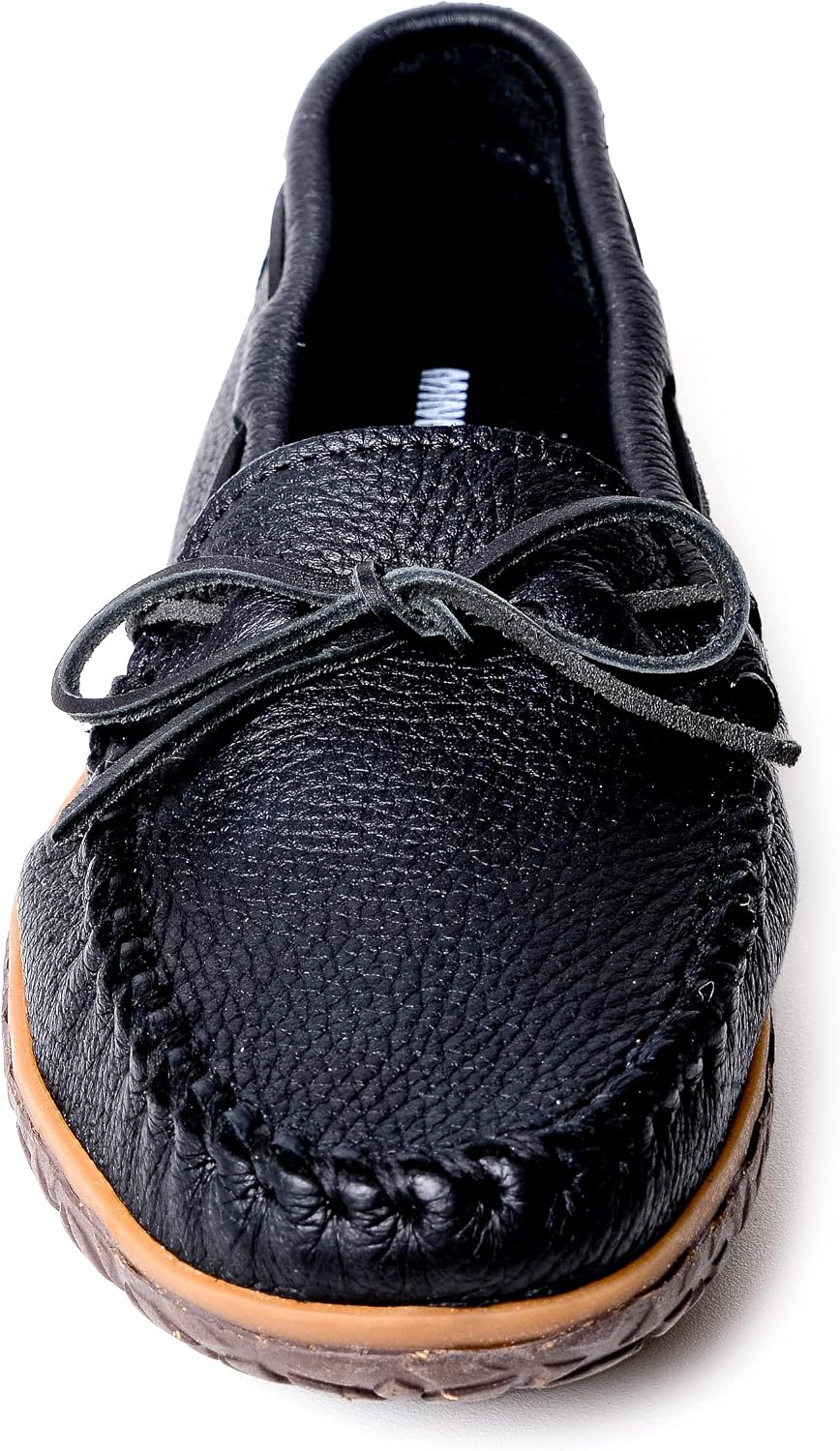 Minnetonka Men's Moosehide Tread Moccasins