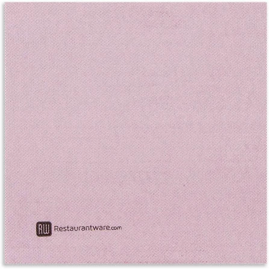 Restaurantware Luxenap 15.75 Inch Disposable Napkins 600 Soft Linen Like Napkins - Absorbent Air Laid Bordeaux Denim Inspired Paper Cloth Like Napkins Pre-folded For Dinner Party Guests