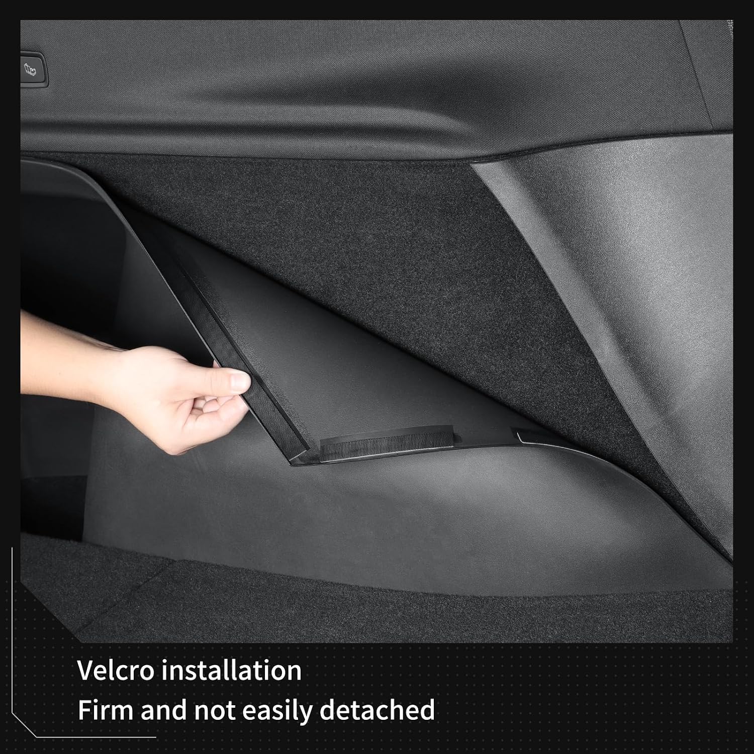 LUCKEASY 17PCS Interior Suits for Tesla Model Y Juniper 2025 2026 | Front & Rear Door Sill Protector|Center Console Anti-Kick Pad|Tailgate Mat & Bumper Guard|Trunk Side Protective Cover
