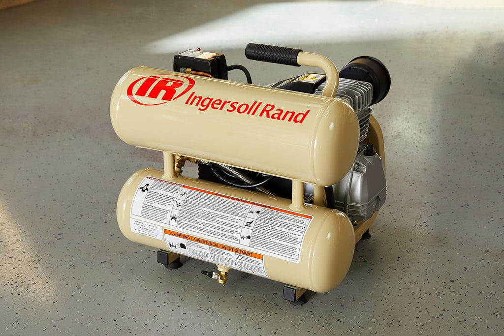 Ingersoll-Rand Twin-Stack P1IU-A9 2 HP 4 Gallon Portable Air Compressor 42672949