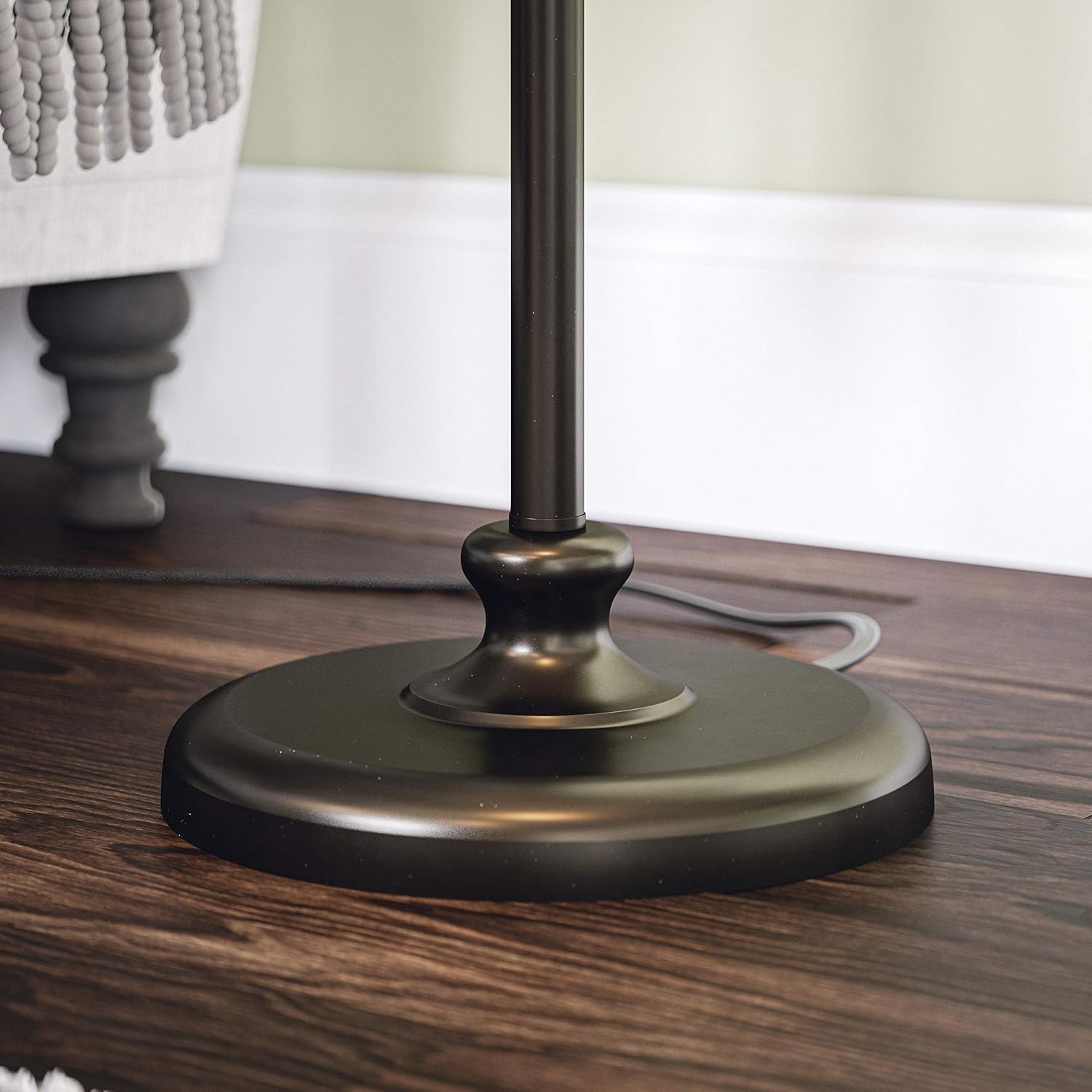 Kenroy Home Charlotte 3-Pack - 2 Table Lamps, 1 Floor Lamp with Oil Rubbed Bronze Finish, Classic Style, 30.5' Height, 13' Width, 13' Depth