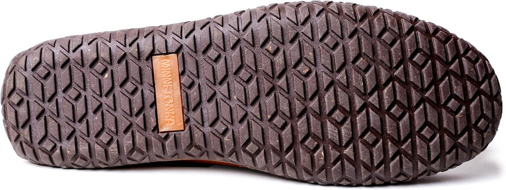 Minnetonka Men's Moosehide Tread Moccasins
