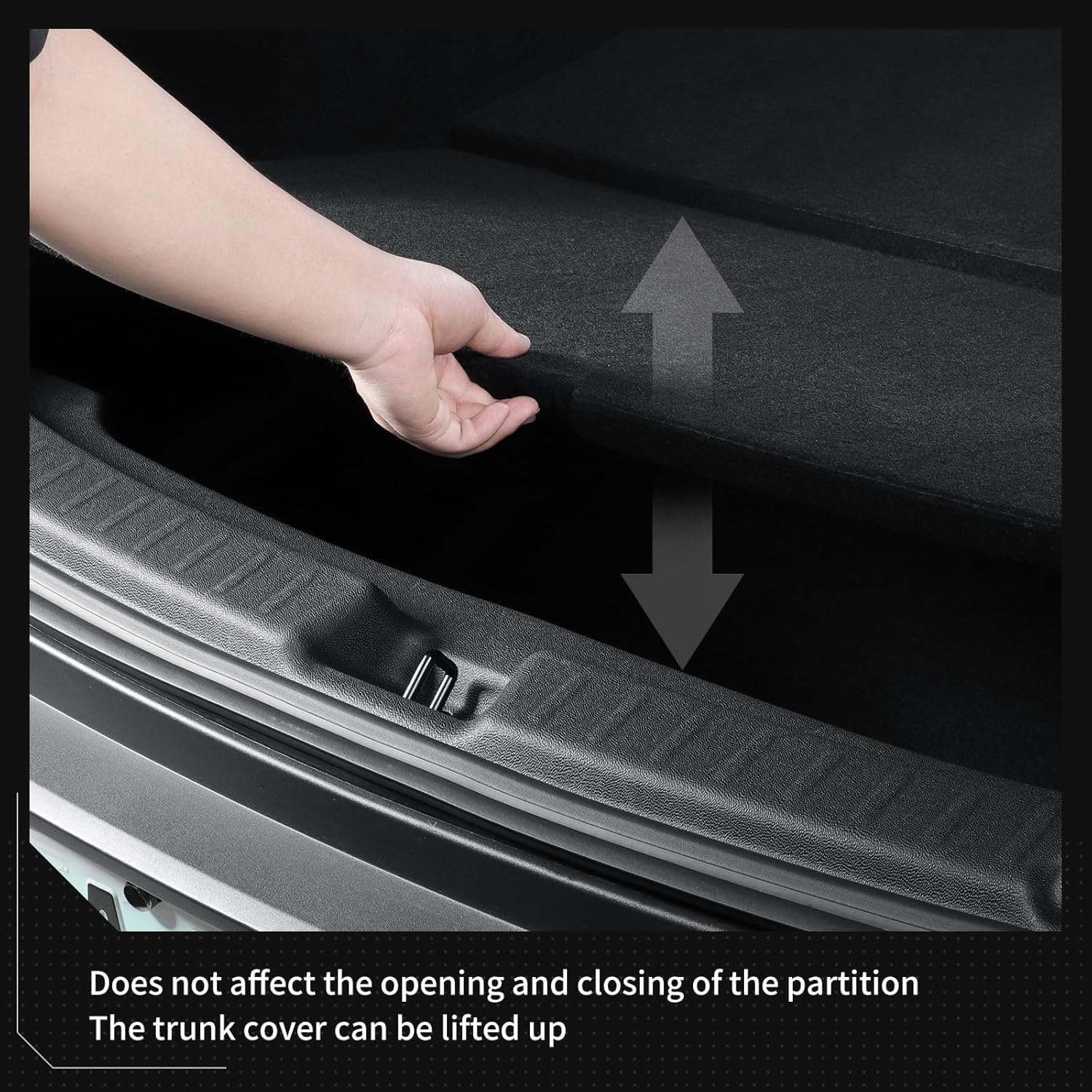 LUCKEASY 17PCS Interior Suits for Tesla Model Y Juniper 2025 2026 | Front & Rear Door Sill Protector|Center Console Anti-Kick Pad|Tailgate Mat & Bumper Guard|Trunk Side Protective Cover