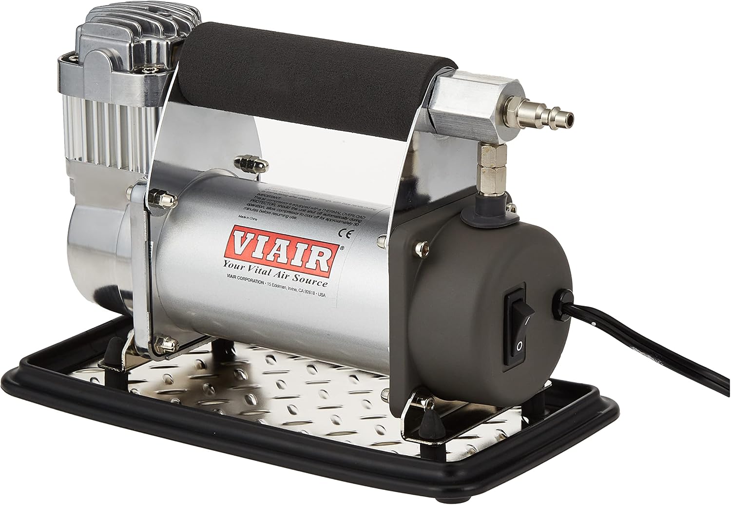 VIAIR 400P RV 12-Volt(12v) Automatic Portable Compressor Kit, RV Tire Inflator/Pump, For Class C Motorhomes, 150 PSI 40047