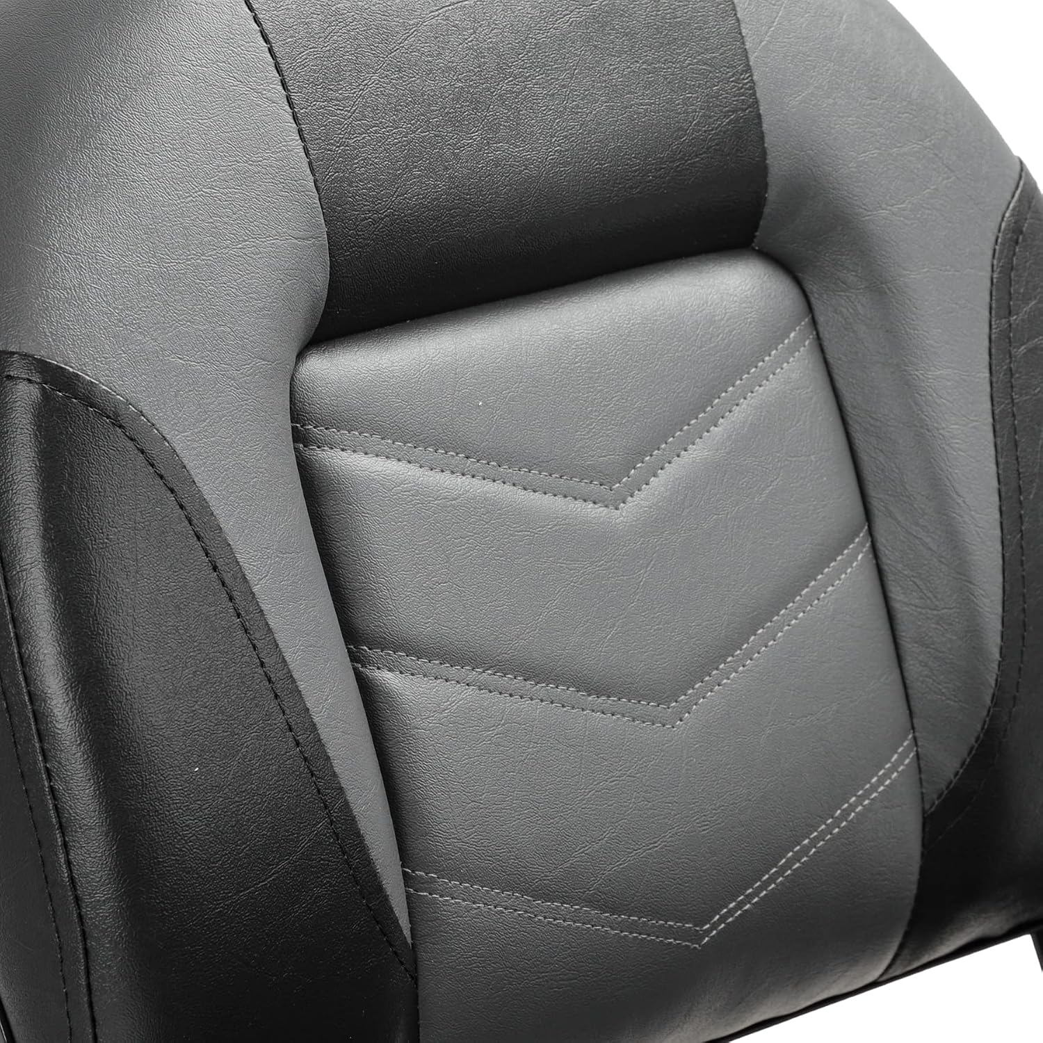 NORTHCAPTAIN S1 Deluxe A Pair of Marine High Back/Low Back Folding Fishing Boat Seat for Fishing, Bass/Jon/Pontoon Boat Chairs, 4 Mounting Screws Included