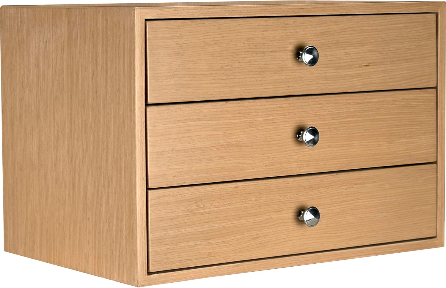 BARSKA 1.91 Cu Ft Fireproof Jewelry Safe with Digital Keypad, Motion Sensor LED, Wooden Drawers & Glass Shelf – 30 Min Fire Protection, Steel Deadbolts, White Home Security Safe