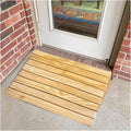 Ramps Threshold Ramp, 5 6 7 8 10 Inch Rise Wooden Threshold Entry Ramp, Doorways Wheelchairs Walkers Car Motorcycle Entry Transition Ramp, Heavy Duty Anti-Skid Curb Ramp(35x38.8x15cm/13.8x15.3x6in)