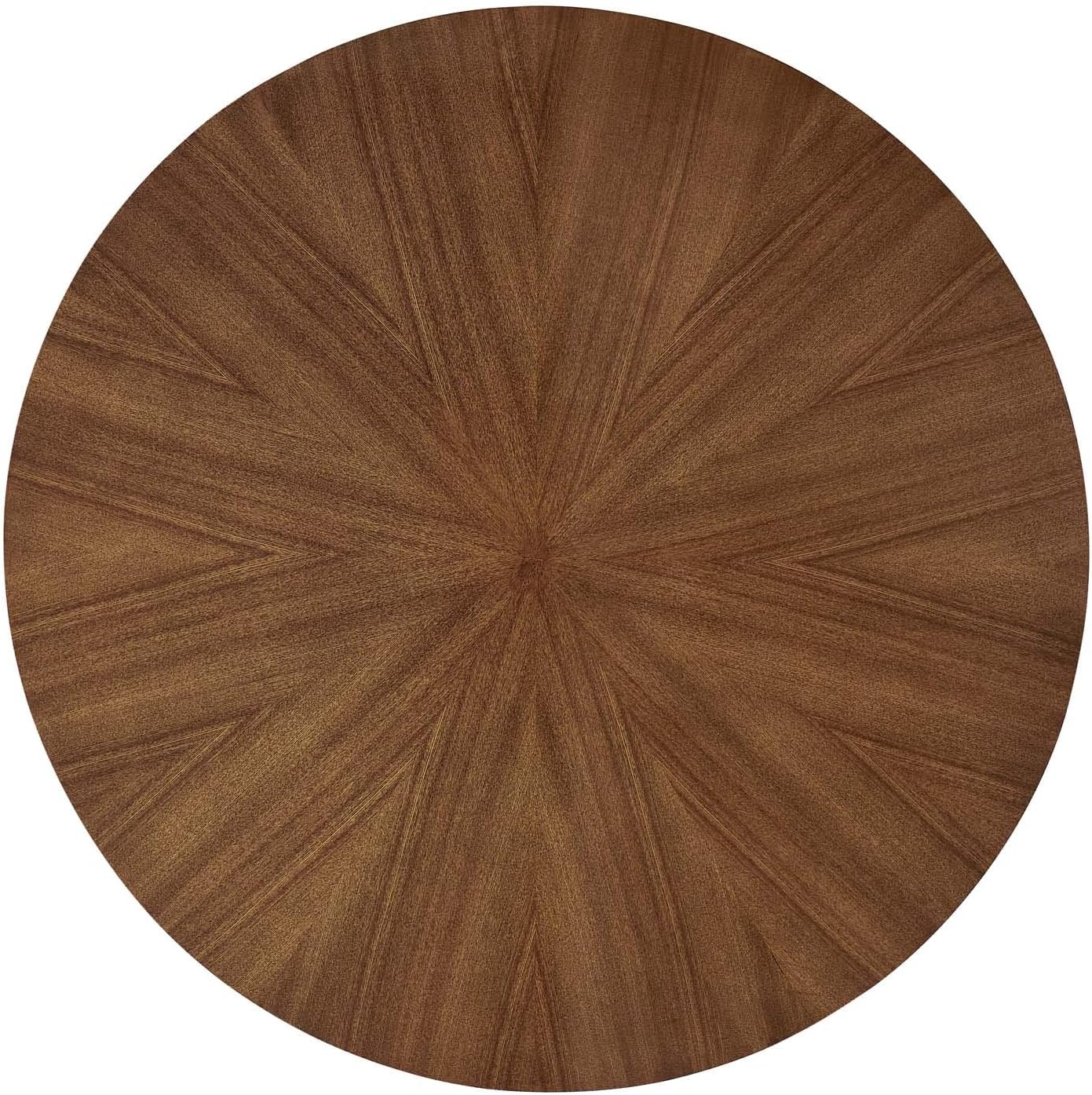 Modway Crossroads 47' Round Wood Dining Table, Walnut