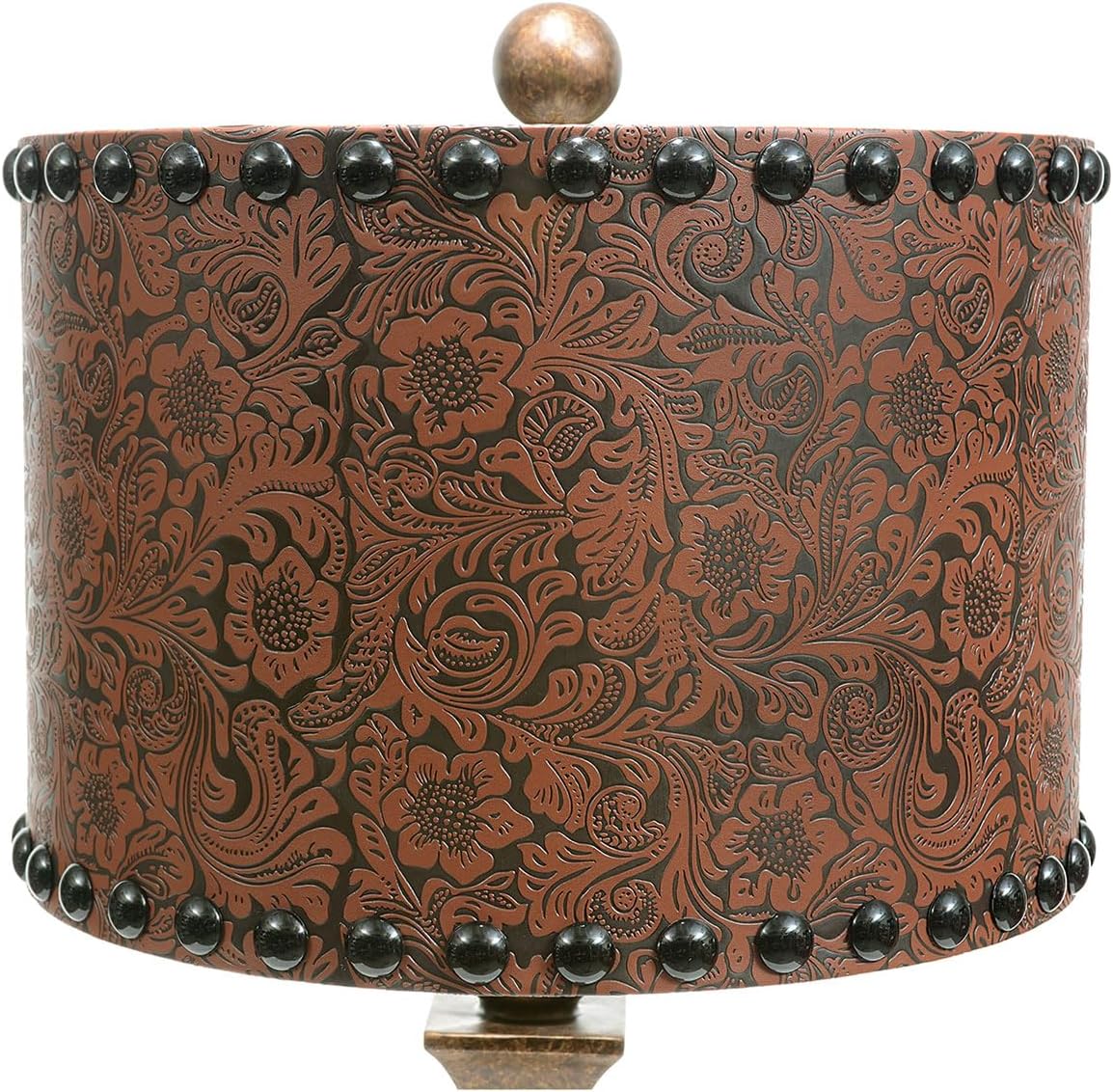 BLACK FOREST DECOR - Sheridan Table Lamp for Cabin, Living Room, Nightstand, Desk - Western Rustic Lighting - 26.75'