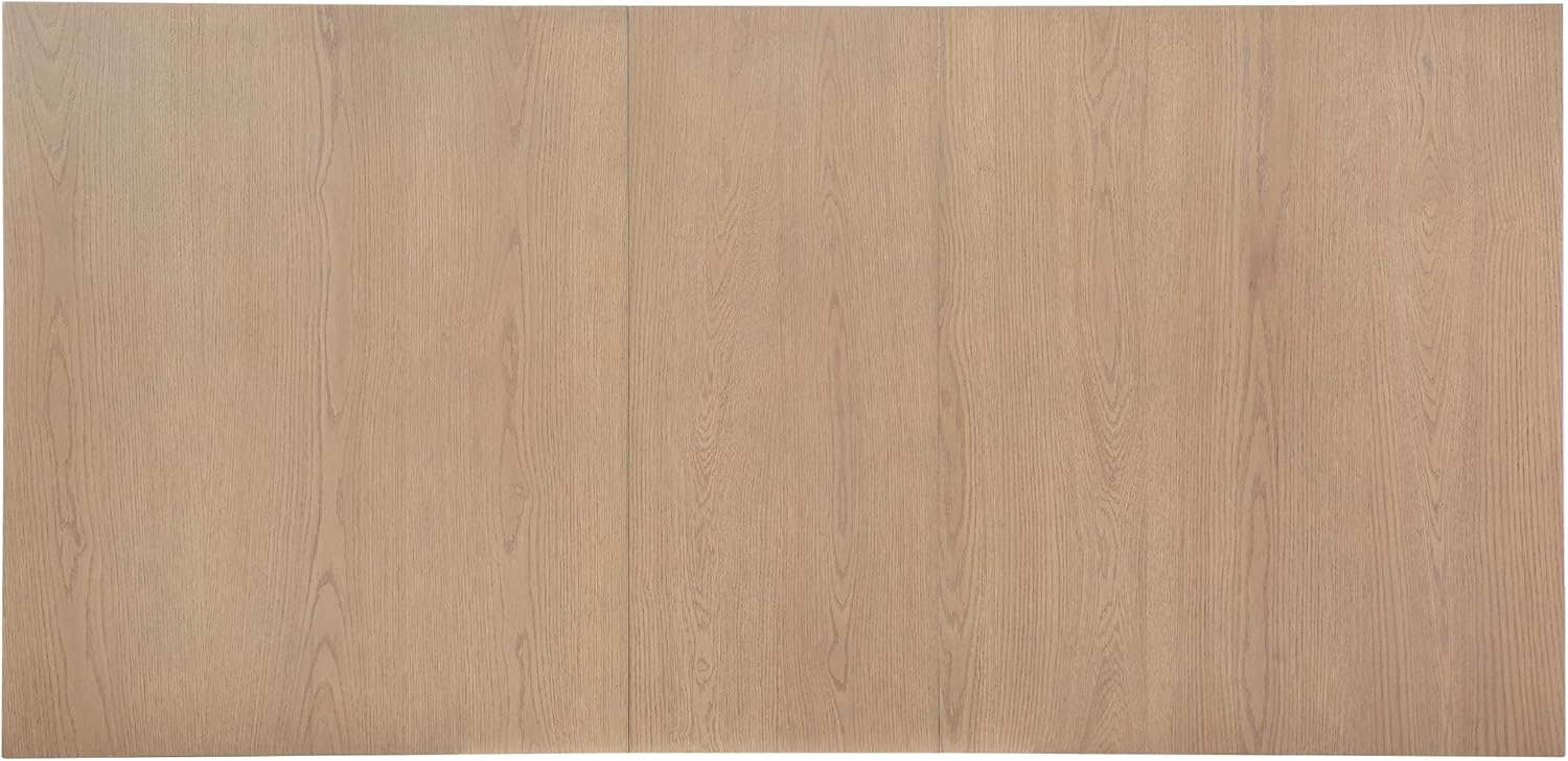 Christopher Knight Home Ethan Extendable Dining Room Table for 6, Wooden Rectangular Expandable Kitchen Table, Vintage Dining Table for Dining Room Kitchen, Light Natural