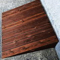 Threshold Ramp Driveway Wooden Threshold Ramps for Doorways 4/7/8/10 Inch Rise, Non-Slip Surface Durable Entry Ramp for Home/Garden Step/Doors(90x70x18cm)