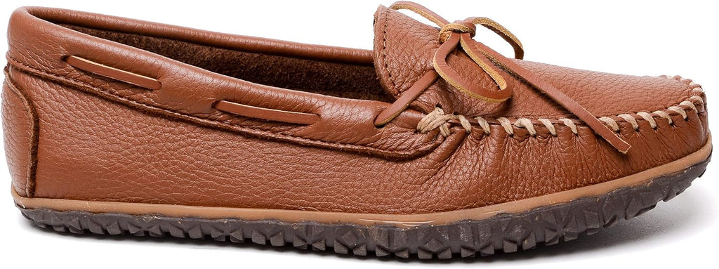 Minnetonka Men's Moosehide Tread Moccasins