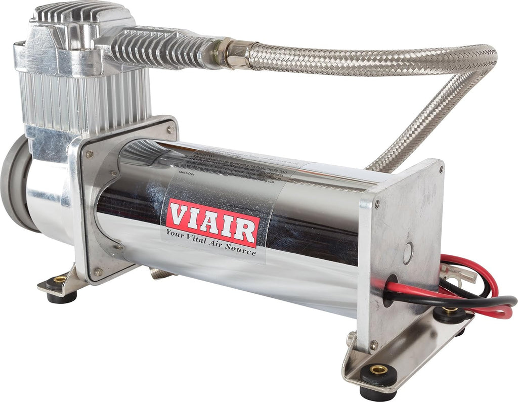 Viair 444C Chrome Single Compressor Air Ride Suspension