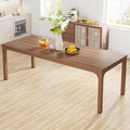 Tribesigns Dining Table for 6-8 Person, 78 inch Long Rectangular Kitchen Dining Table for Living Room and Dining Room, 78.7 x 27.5 x 29.5 Inches(Only Table) (Brown)