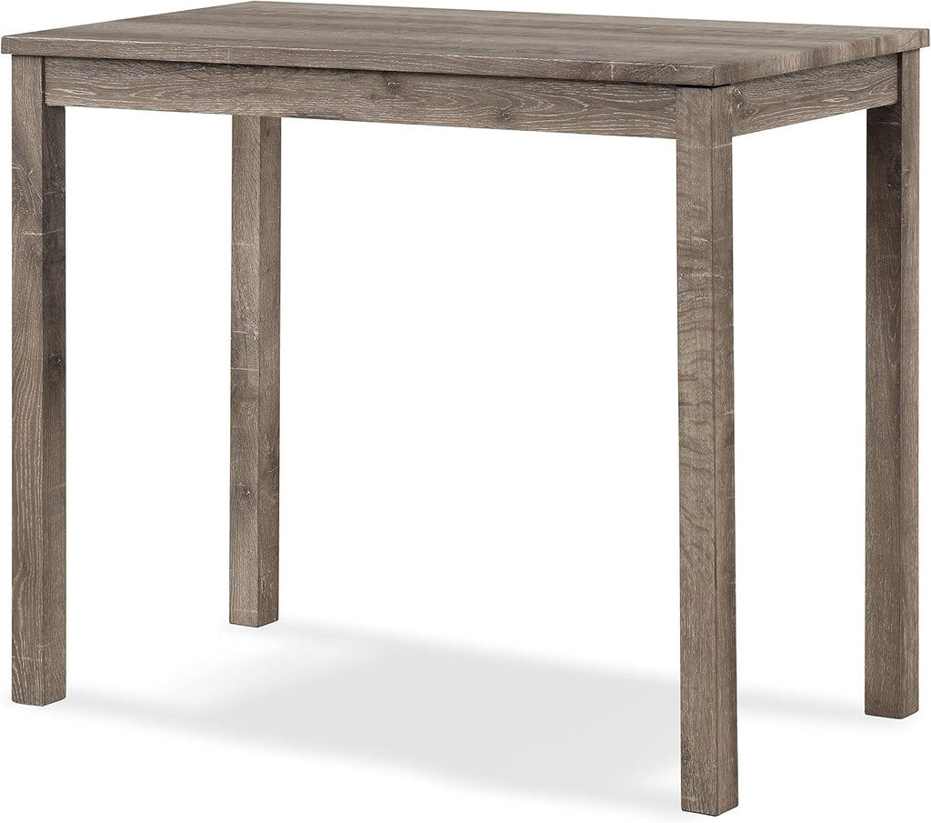 Sora Wood 3-Piece Counter Height Dining Set, Taupe