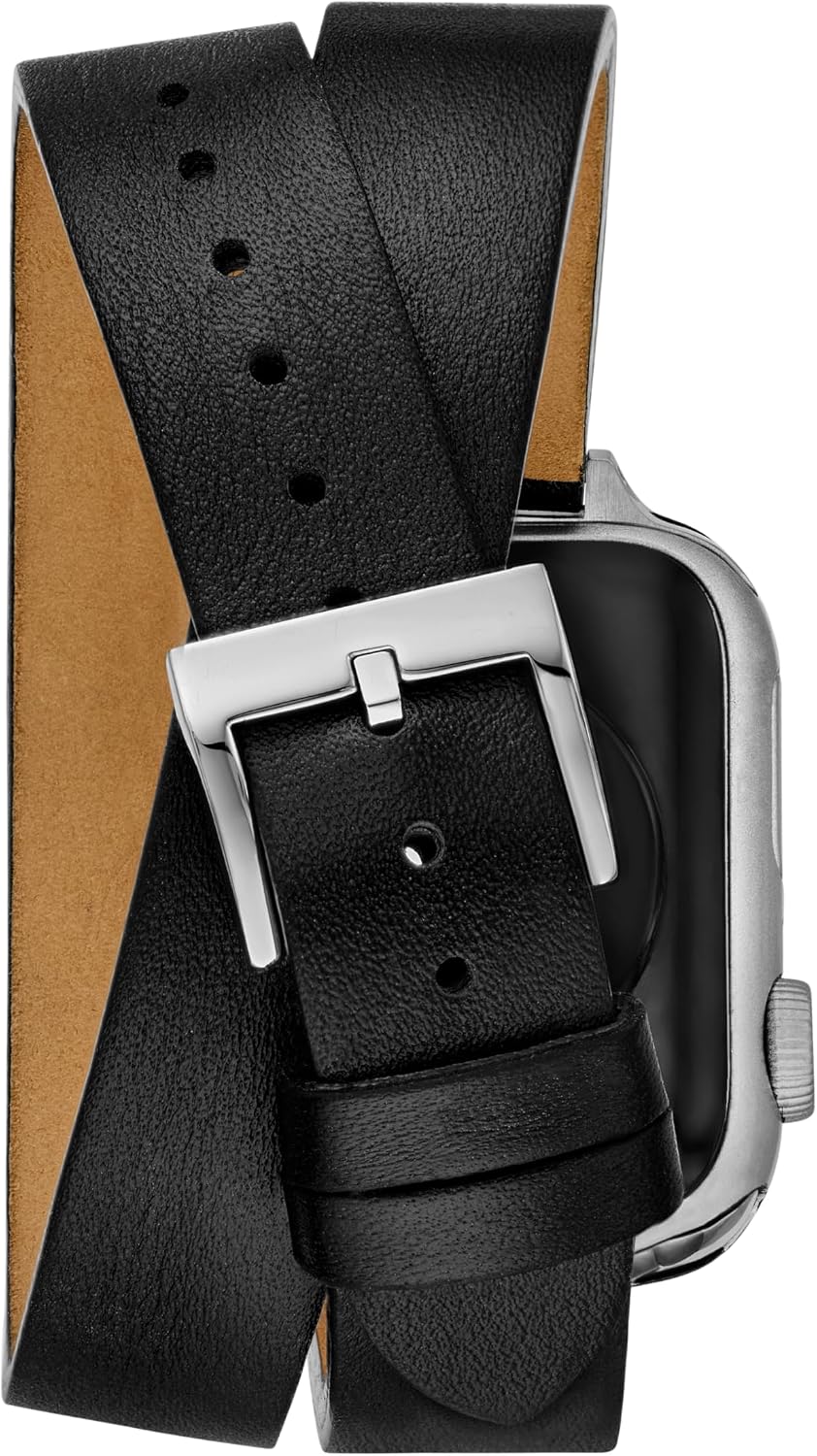 Tory Burch Women's Double T 38/40/41/42/44/45/46mm Band for Apple Watch®