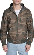 Levi's Men's Workwear Cotton Canvas Hooded Bomber Jacket