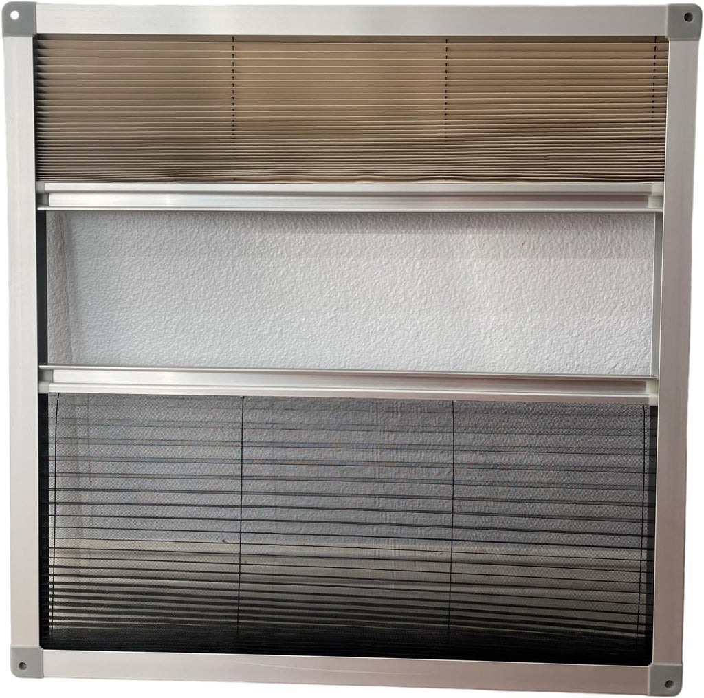 Square Deck Hatch/Marine Hatch Porthole - Anodized Aluminum Hatch with Tempered Glass for Boat/Yacht/RV