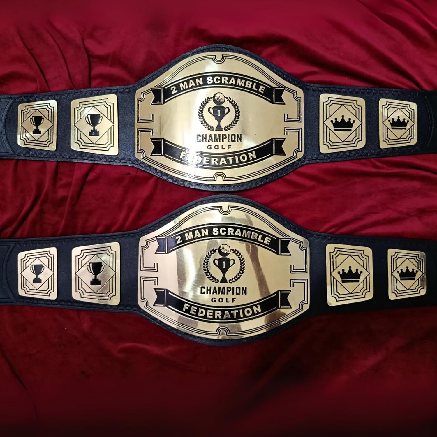 HANDSY Customized Golf Championship Belt - Ultimate Golf Trophies and Awards - Perfect for Golf Champions and Tournament Prizes