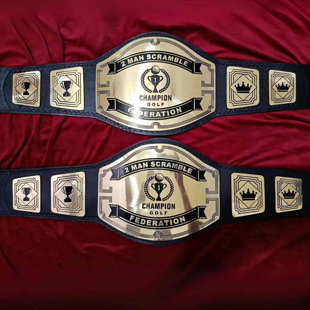 HANDSY Customized Golf Championship Belt - Ultimate Golf Trophies and Awards - Perfect for Golf Champions and Tournament Prizes