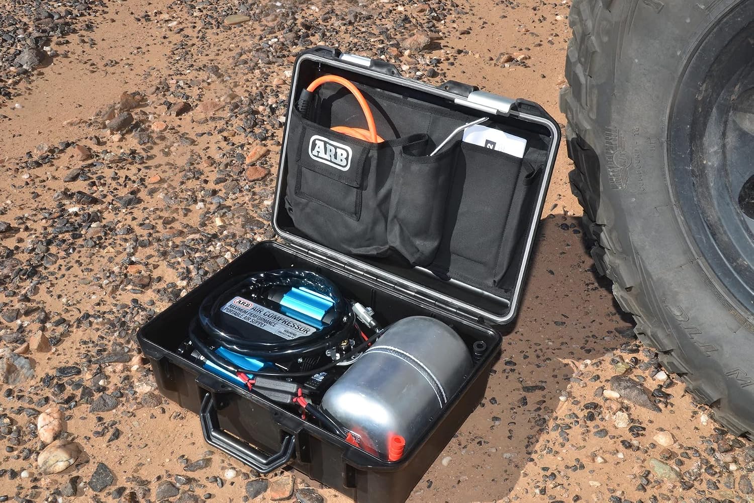 ARB (CKMTP12) 12V Twin Motor High Performance Portable Air Compressor