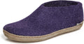 Glerups 100% quality wool mix Shoe Slipper with leather sole - Unisex