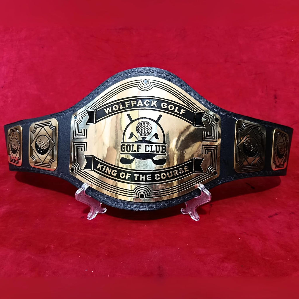 HANDSY Customized Golf Championship Belt - Ultimate Golf Trophies and Awards - Perfect for Golf Champions and Tournament Prizes