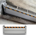 Exterior Mounted Door Flood Threshold Kit 40cm High, Aluminum Flood Barrier, Suitable For Front Door/warehouse/garage/basement, Removable Temporary Waterproofing System ( Color : L-205cm80.6in/6.7ft ,