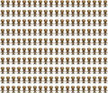 Monk Rivet High Gloss Smoother, Leather Copper Rivet Fastener, 200 Sets Chicago Screws Assortment Set for DIY Clothing Bags, Exquisite Workmanship Metal Nail Rivet Studs with Pure (Bronze)