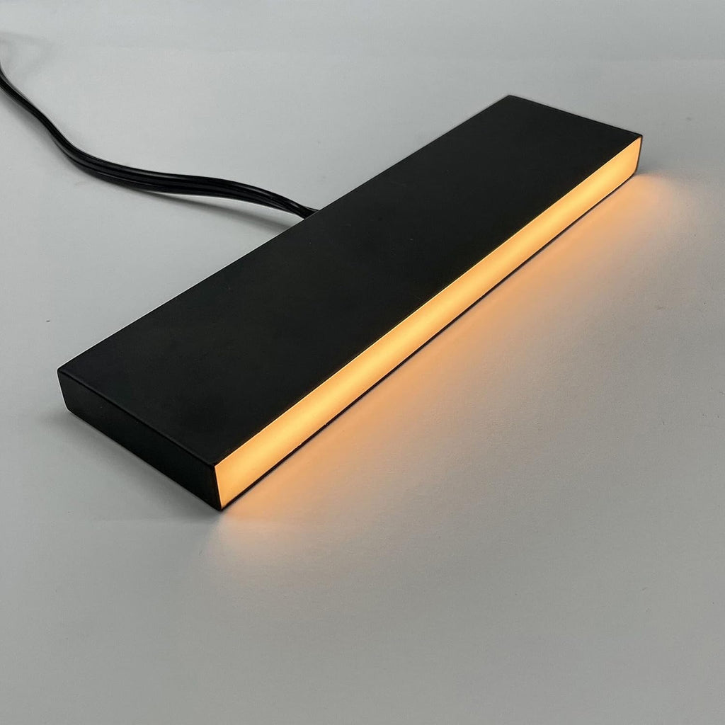 LUMENGY Slim Paver Light 0.5x8 Inch (0.55x7.87), for Driveway, Pathway, Walkway and Paver Borders, 2700K Glare-Free Linear Lighting, IP67 Waterproof, 12V, Drive-Over Rated, 12-Pack