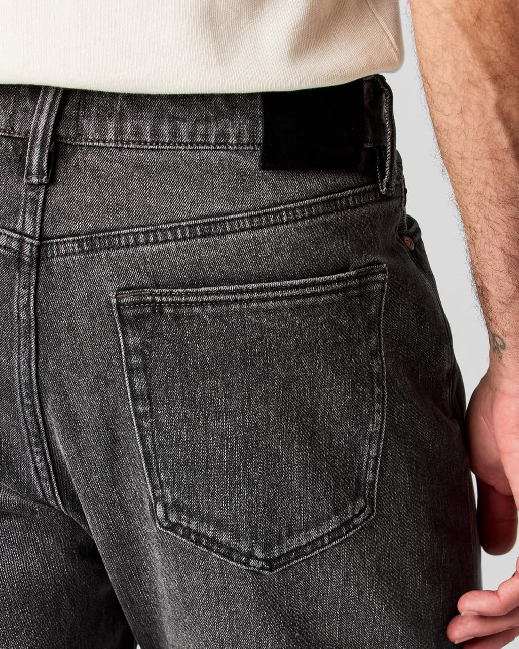 Huckberry Stretch Selvedge Denim Jeans for Men - 11.7 oz Mens Jeans with 1% Stretch, Copper Rivets- Year-Round Men Jeans