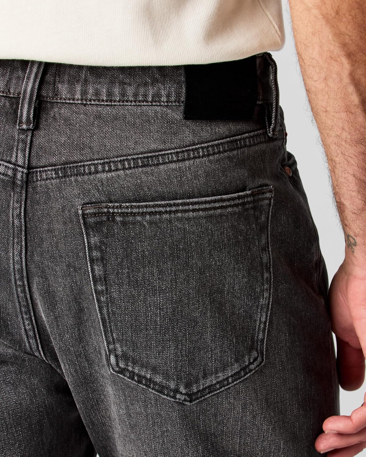 Huckberry Stretch Selvedge Denim Jeans for Men - 11.7 oz Mens Jeans with 1% Stretch, Copper Rivets- Year-Round Men Jeans