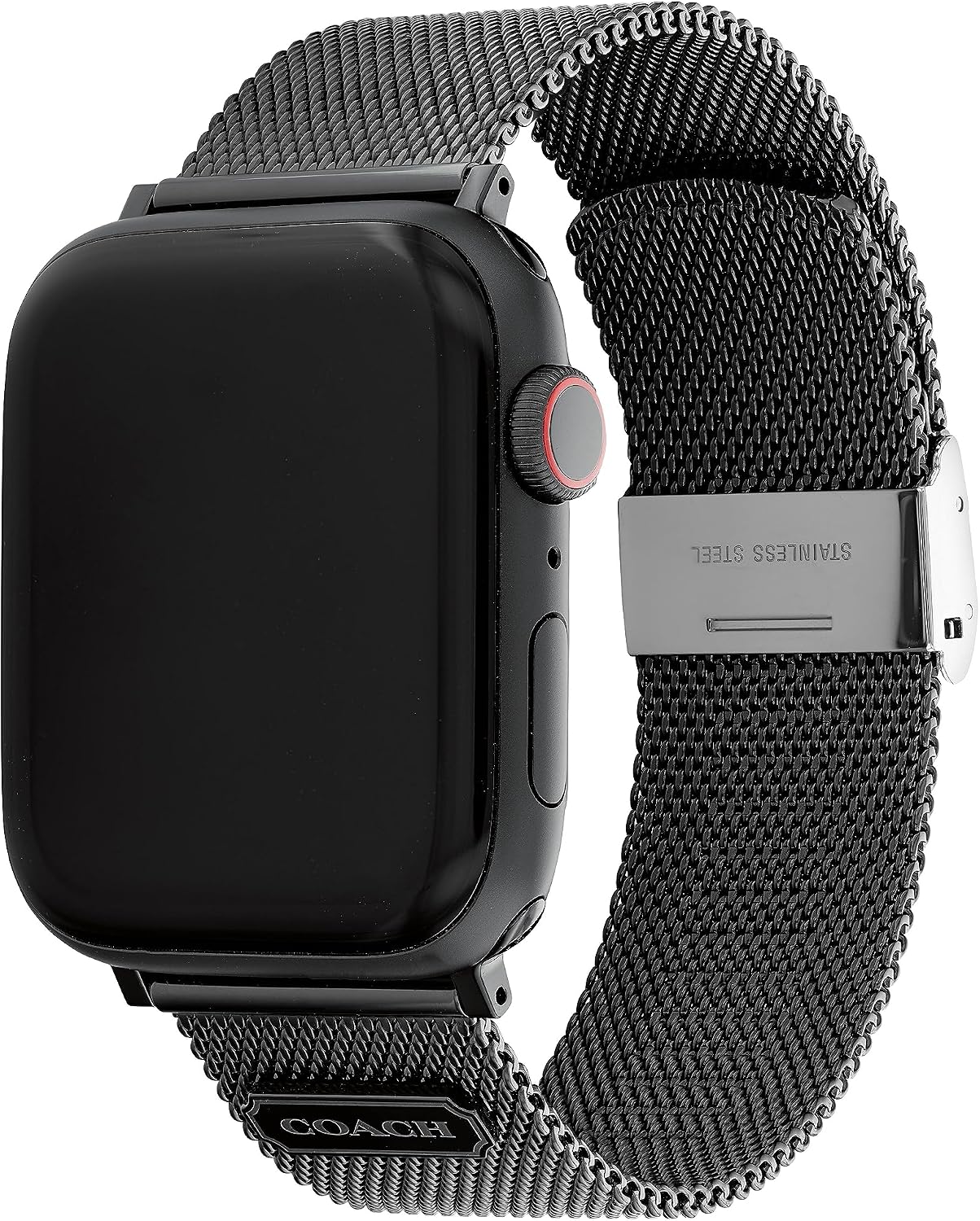 Coach Apple Watch Strap, Compatible with Apple Watch 38mm, 40mm, 41mm, 42mm, 44mm, and 45mm, Interchangeable Band, Create Your Unique Style