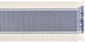 DII Dobby Stripe Woven Table Runner, 13x108 (13x113.5, Fringe Included) French Blue (Pack of 12)