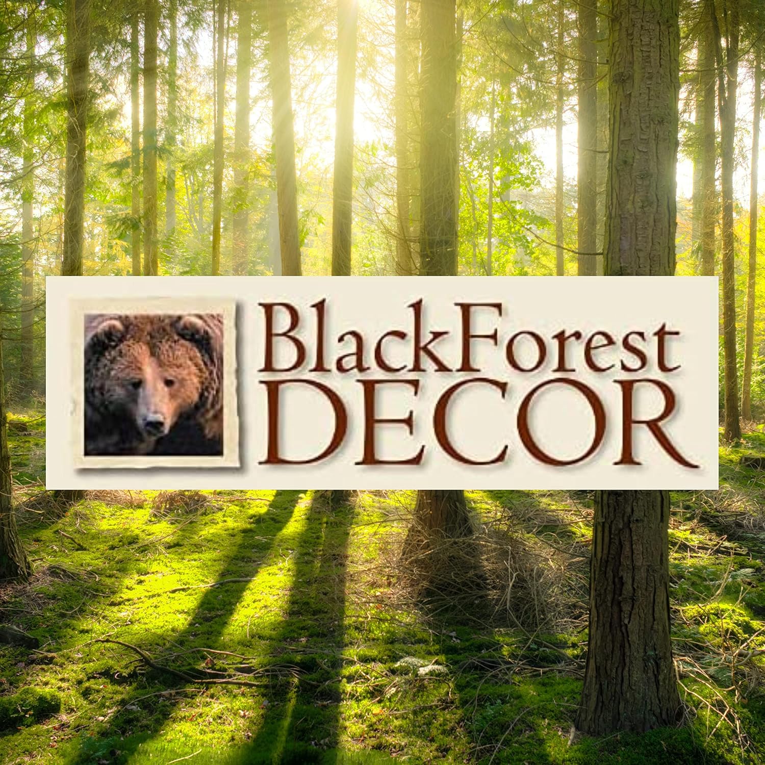 BLACK FOREST DECOR - Stone Fireplace Lamp - Rustic Cabin Lighting for Living Room or Bedroom - 15' W x 7' D x 25' H